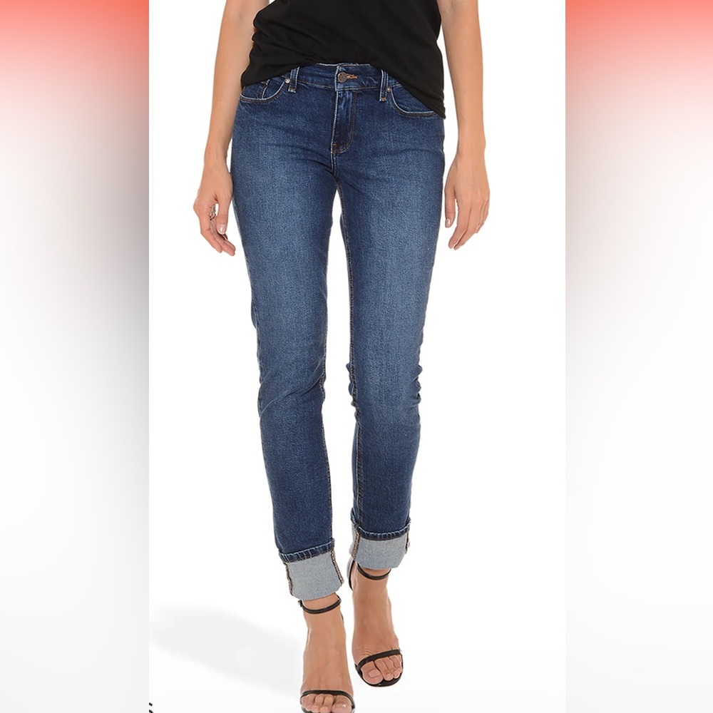 Mott & Bow | Women's 32x32 Ridge Straight Slim Boyfriend Jeans